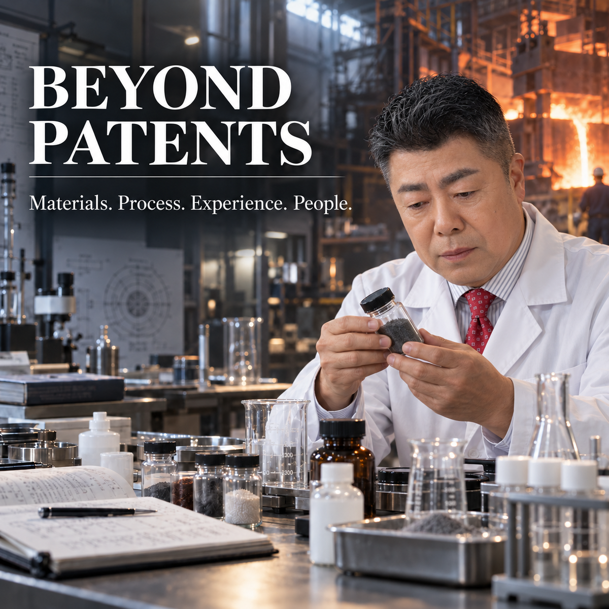 Beyond Patents — Materials, Process, Experience, People