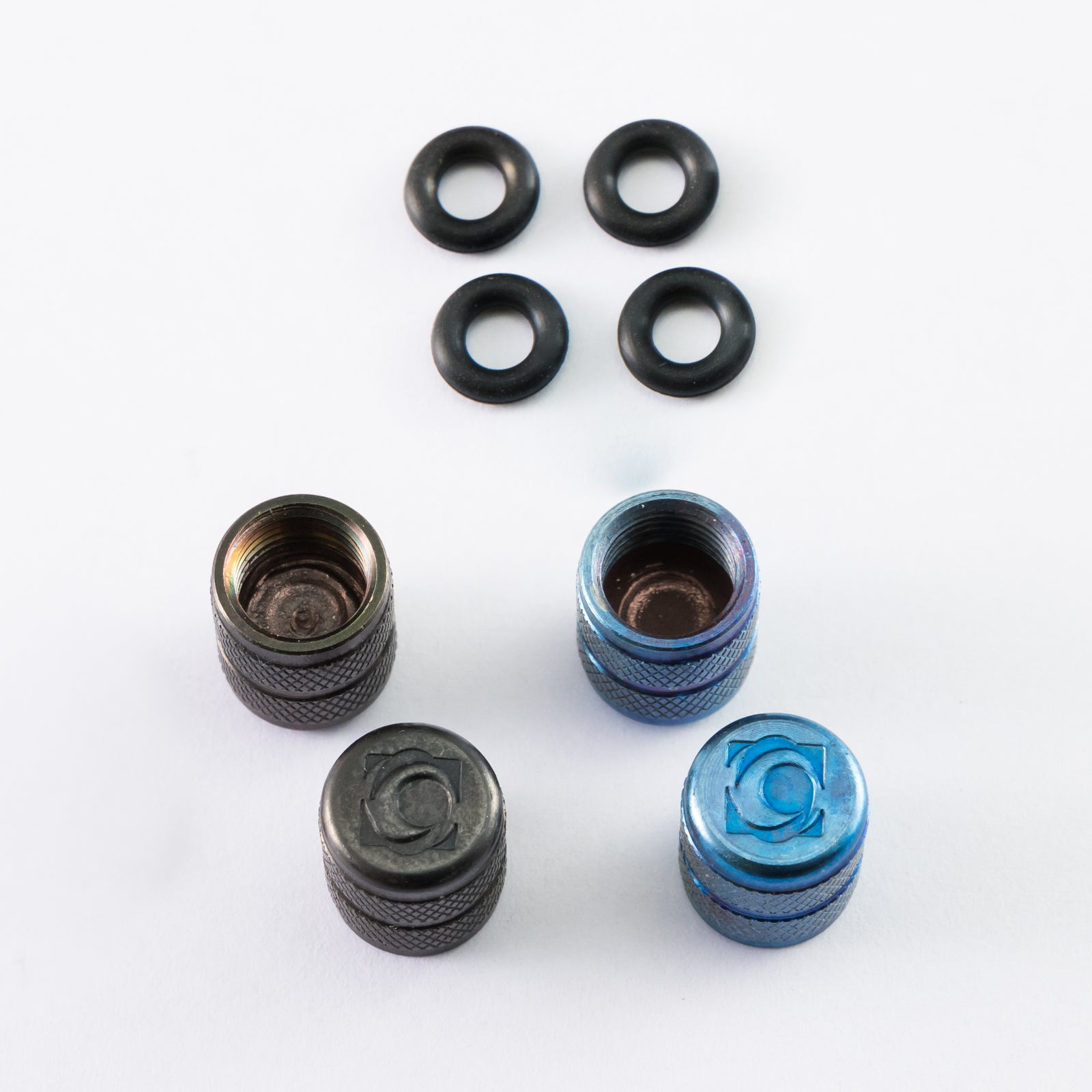 チタンエアバルブキャップ2.0 2個入り