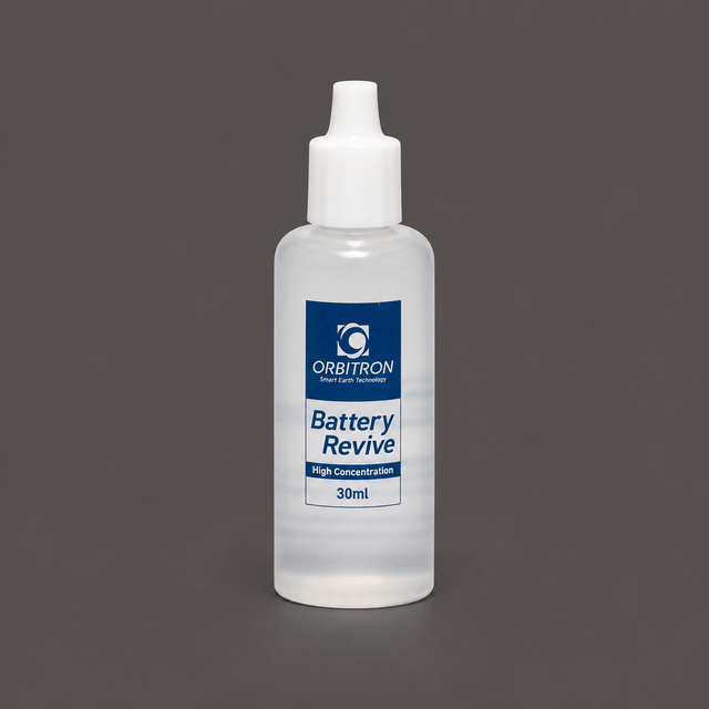 オービトロン バッテリーリバイブ 30mL｜ORBITRON Battery Revive 開放型鉛バッテリー用強化液